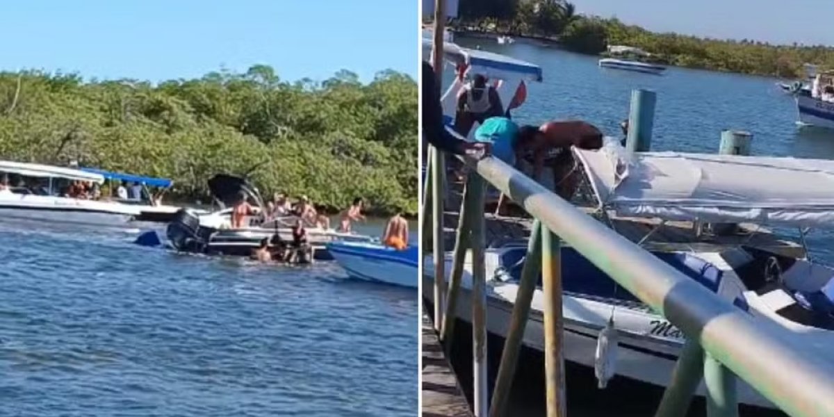 Marinha bota limite de velocidade no Rio do Inferno após acidente entre lanchas