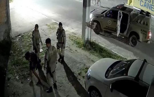 Polícia Militar afasta agentes flagrados em abordagem truculenta