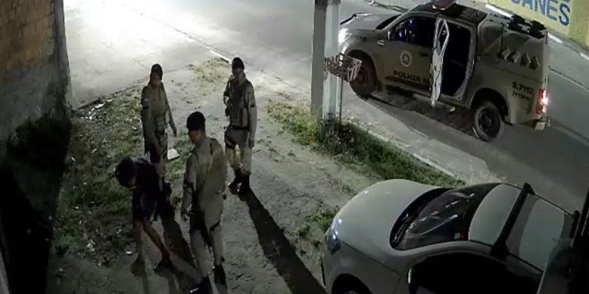 Polícia Militar afasta agentes flagrados em abordagem truculenta