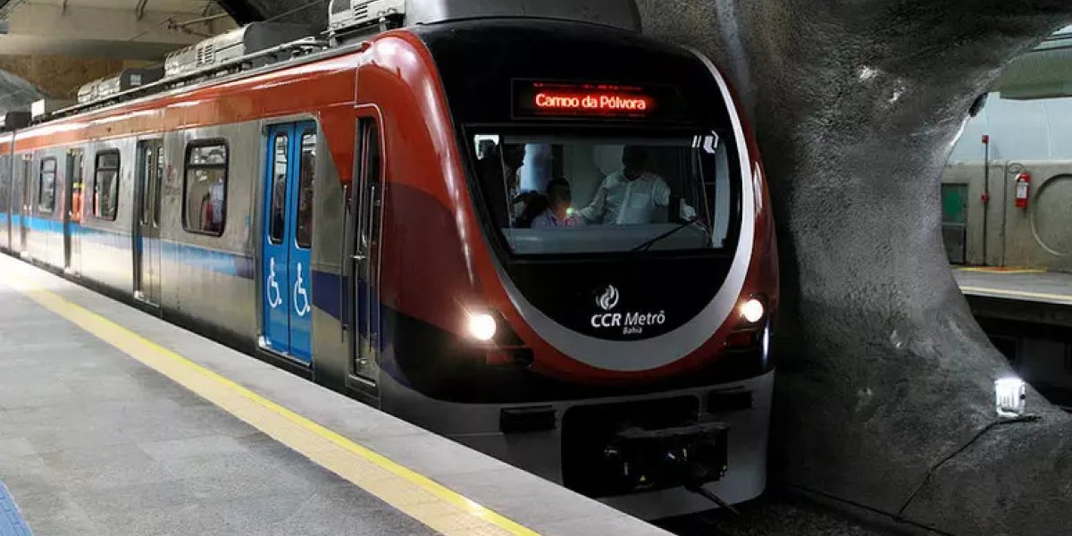 Horário do metrô será ampliado por conta do jogo entre Bahia e Jequié
