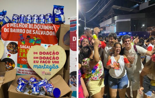 Conheça o Bloco Sagalera Vila Laura que além da folia também ajuda o próximo