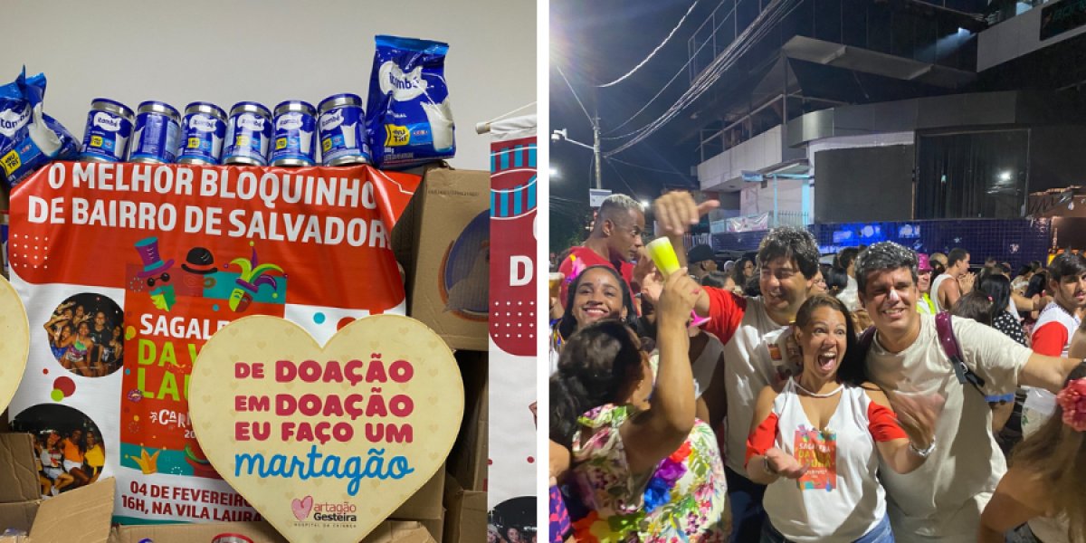 Conheça o Bloco Sagalera Vila Laura que além da folia também ajuda o próximo
