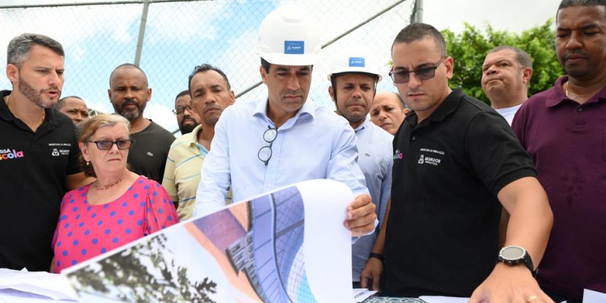 Prefeitura de Salvador inicia reconstrução de escola em Castelo Branco