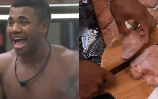 Web detona Davi após baiano lavar frango na pia do BBB