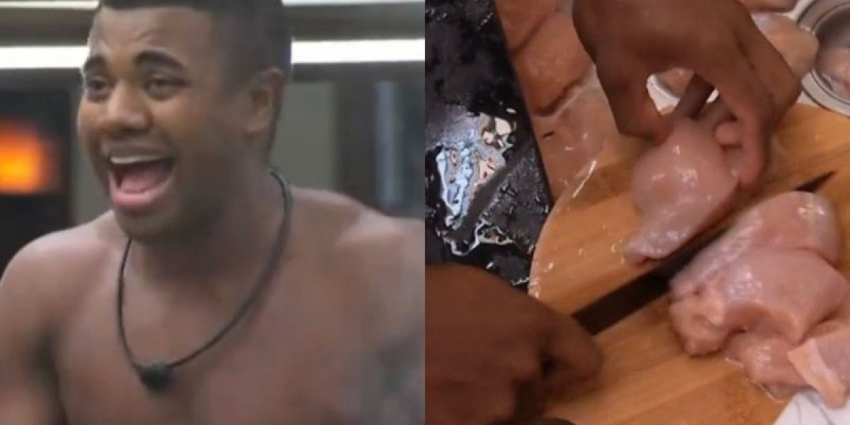 Web detona Davi após baiano lavar frango na pia do BBB