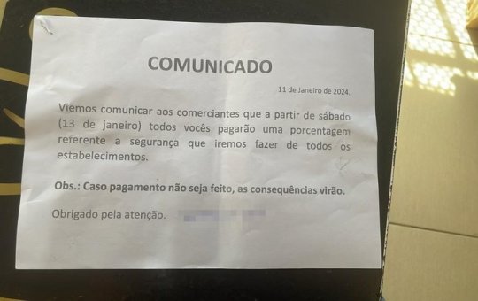 Mulher é presa por suspeita de extorquir comerciantes da Avenida Vasco da Gama
