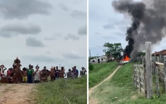 Policiamento é reforçado pela SSP em área de conflito com indígenas