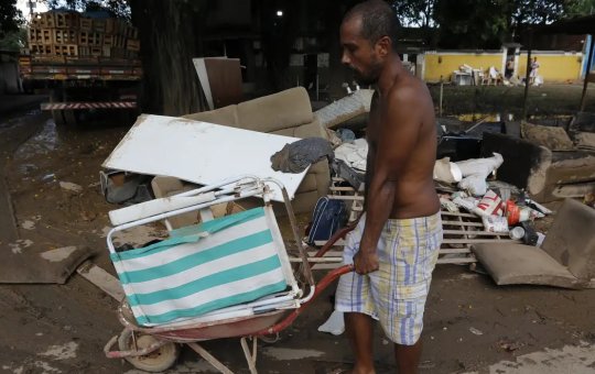 Rio reconhece mais cidades em emergência por causa das chuvas