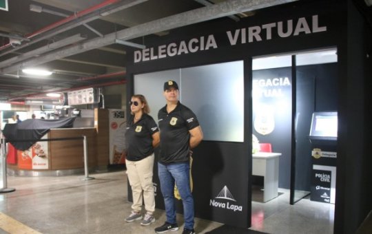 Posto Avançado da Delegacia Virtual é inaugurado na Estação da Lapa