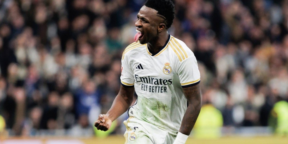 Vini Jr. se torna o segundo maior goleador brasileiro da história do Real Madrid
