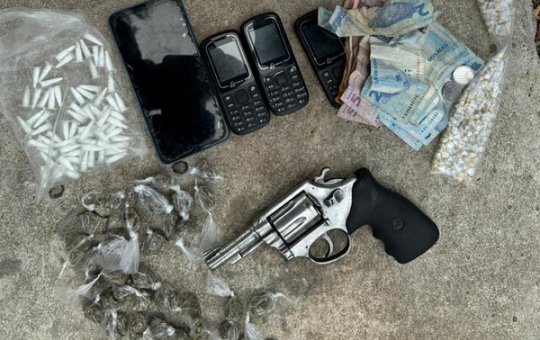 Três homens são presos após troca de tiros no Alto das Pombas
