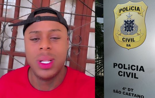 Zé paredão registra Boletim de Ocorrência