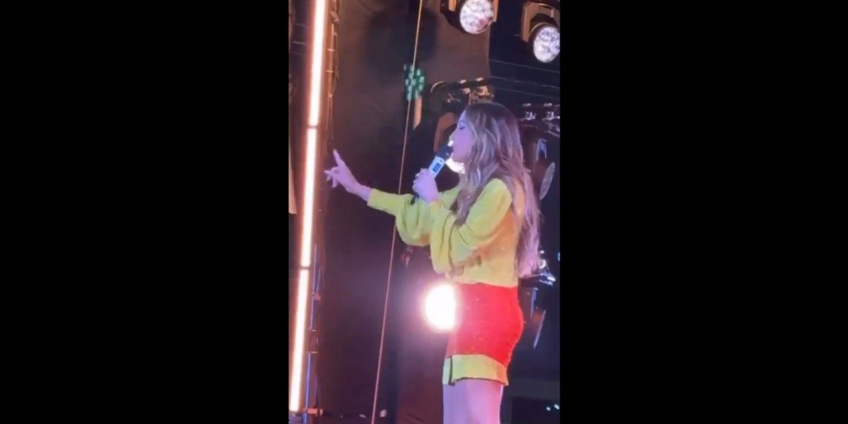 Claudia Leitte dá sermão e expulsa fã envolvido em confusão no Ensaios da Anitta