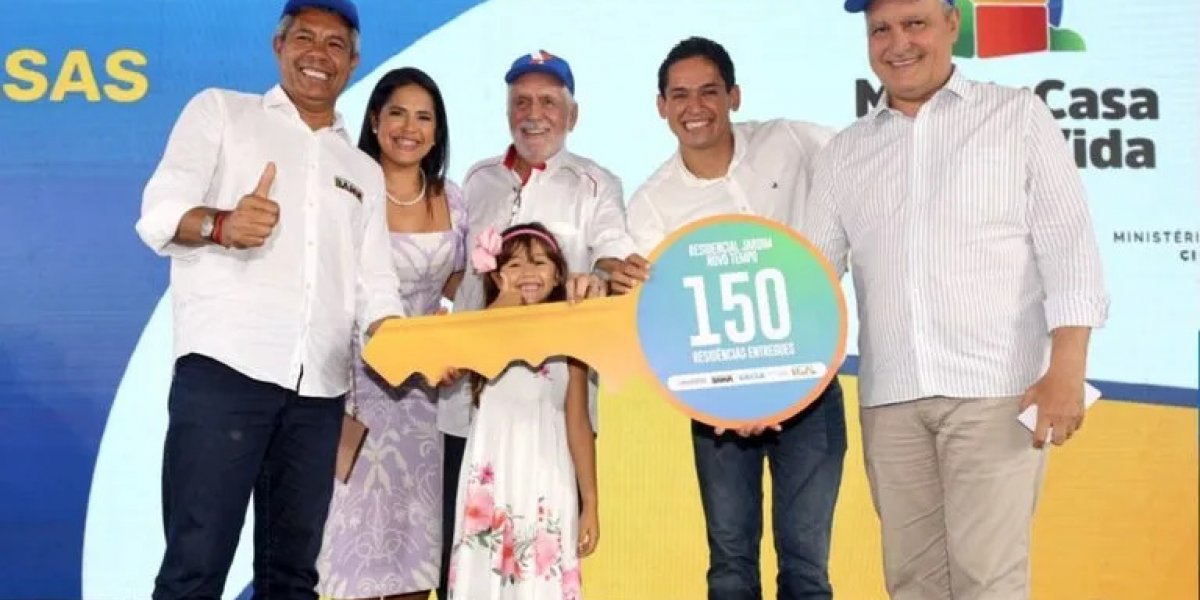 150 novas moradias do Minha Casa, Minha Vida são entregues pelo governo