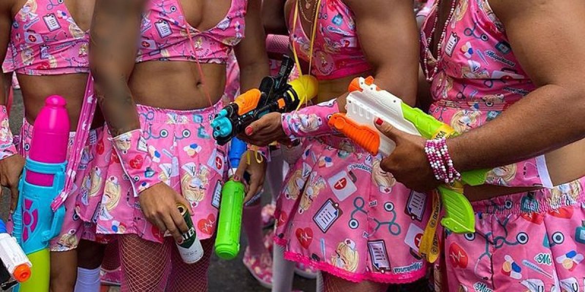 Lei que proíbe pistola de água no Carnaval será regulamentada nesta segunda (29)