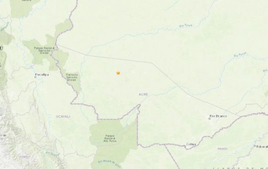 Acre registra segundo terremoto com magnitude de 6,5 em 8 dias