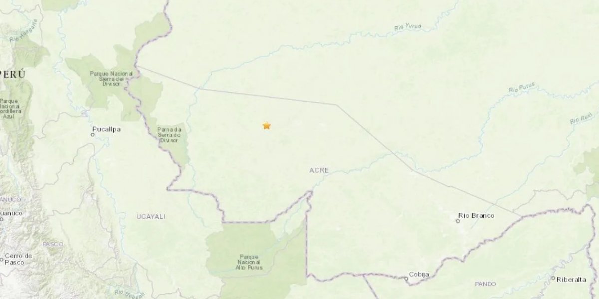 Acre registra segundo terremoto com magnitude de 6,5 em 8 dias