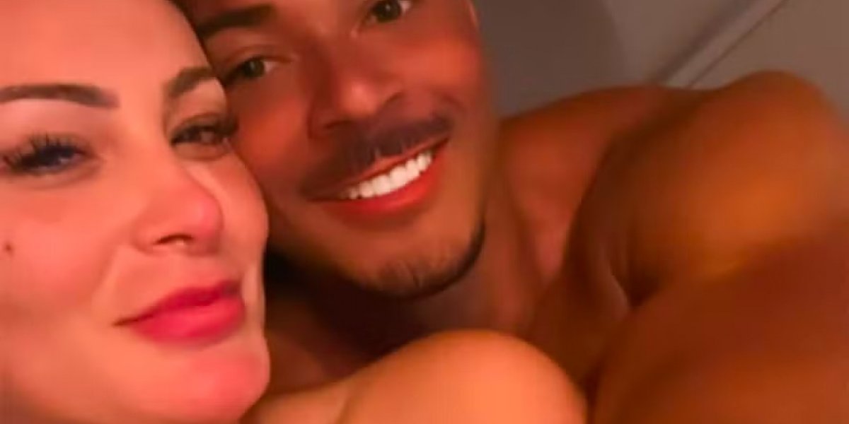 Andressa Urach revela relacionamento aberto com ator pornô