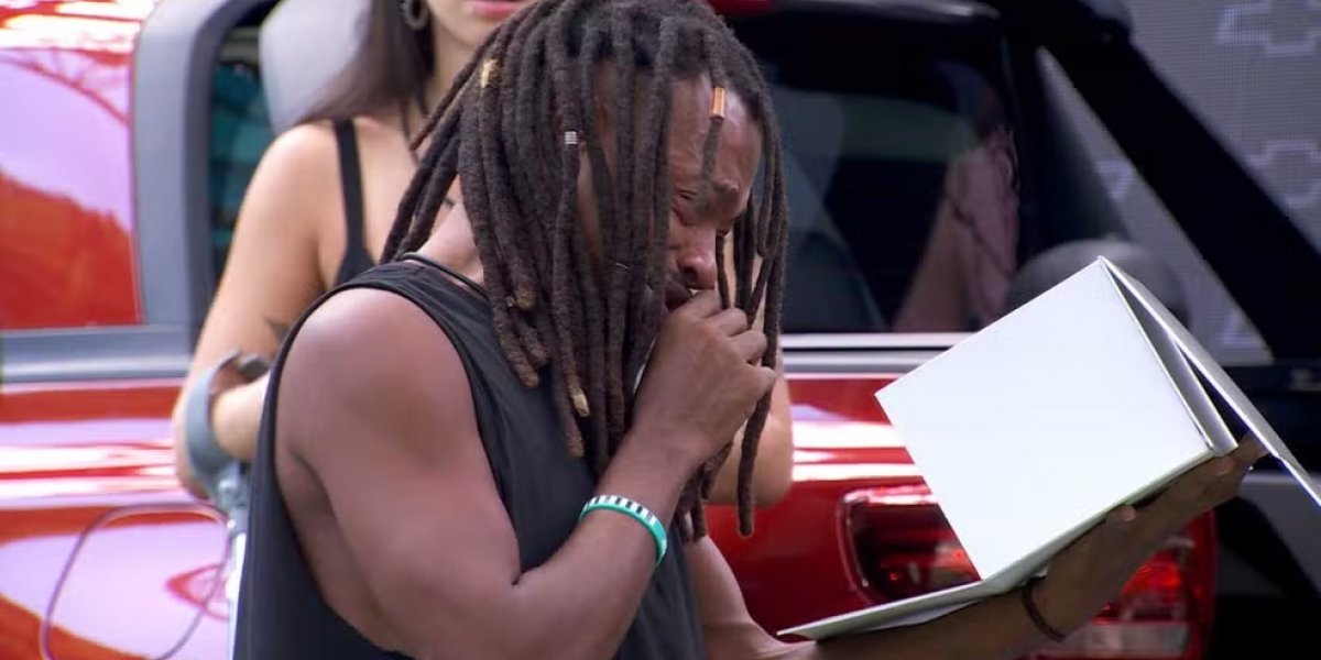 BBB24: Luigi ganha carro e jogadores se emocionam com dinâmica