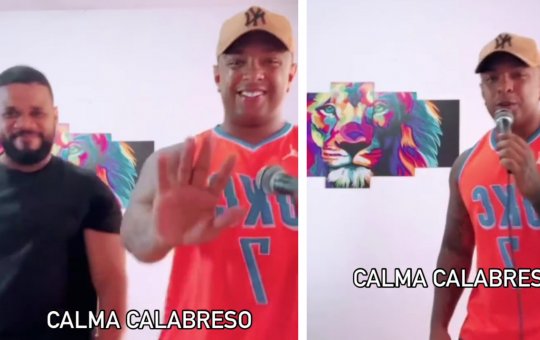 Calma calabreso: A expressão virou música