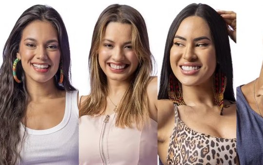 BBB 24: Alane, Beatriz, Isabelle e Juninho se enfrentam no paredão