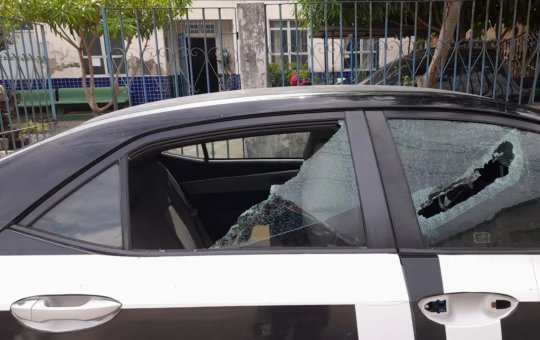 Policial Militar  da reserva é preso após quebrar viatura da Polícia Civil