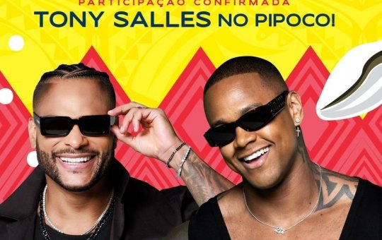 Tony Salles é o convidado especial de Léo Santana para o pipoco