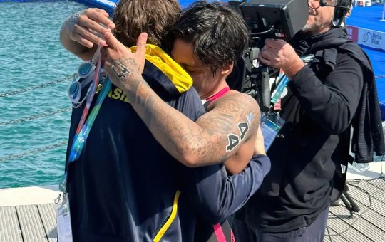 Ana Marcela conquista medalha de bronze em MUndial de natação