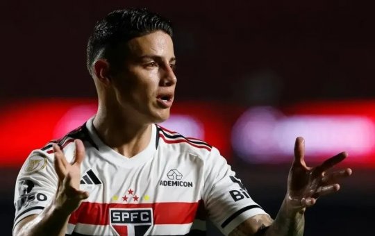 James Rodríguez terá contrato rescindido com o São Paulo