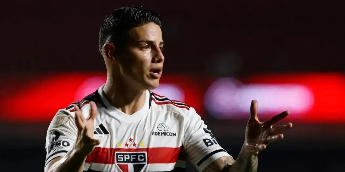 James Rodríguez terá contrato rescindido com o São Paulo