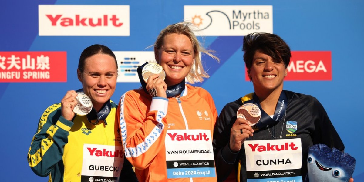 Com nova conquista, Ana Marcela põe a Bahia no pódio desde 2011