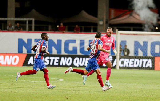 Bahia goleia o Itabuna e confirma liderança no Campeonato Baiano