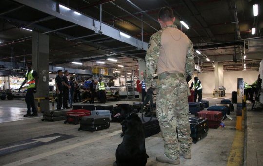 Aeroporto tem operações de segurança intensas durante o Carnaval