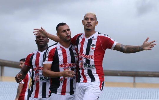 River-PI vence Bahia que conhece sua primeira derrota com o elenco titular