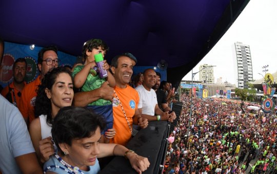 Bruno Reis fala de carnaval com maior participação popular da história da cidade