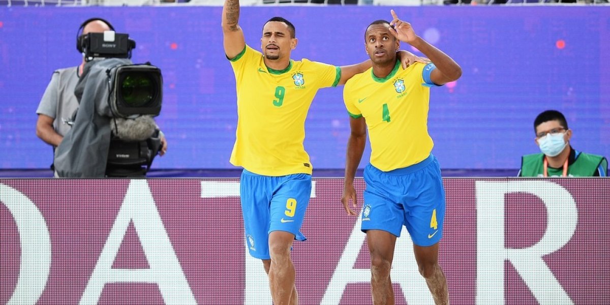 Brasil busca o hexa na Copa do Mundo de Futebol de Areia