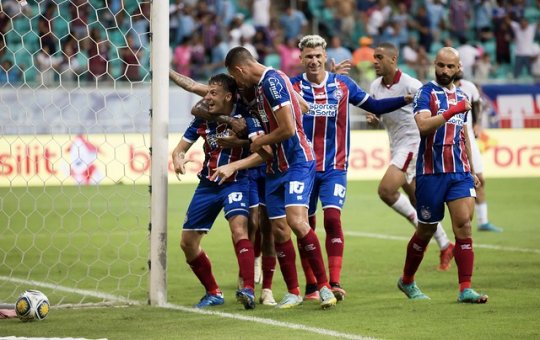 Bahia vence o América de Natal  por três a zero