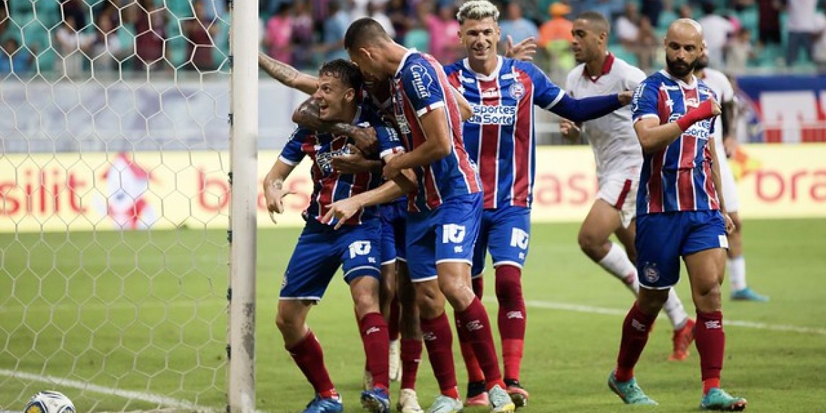 Bahia vence o América de Natal  por três a zero
