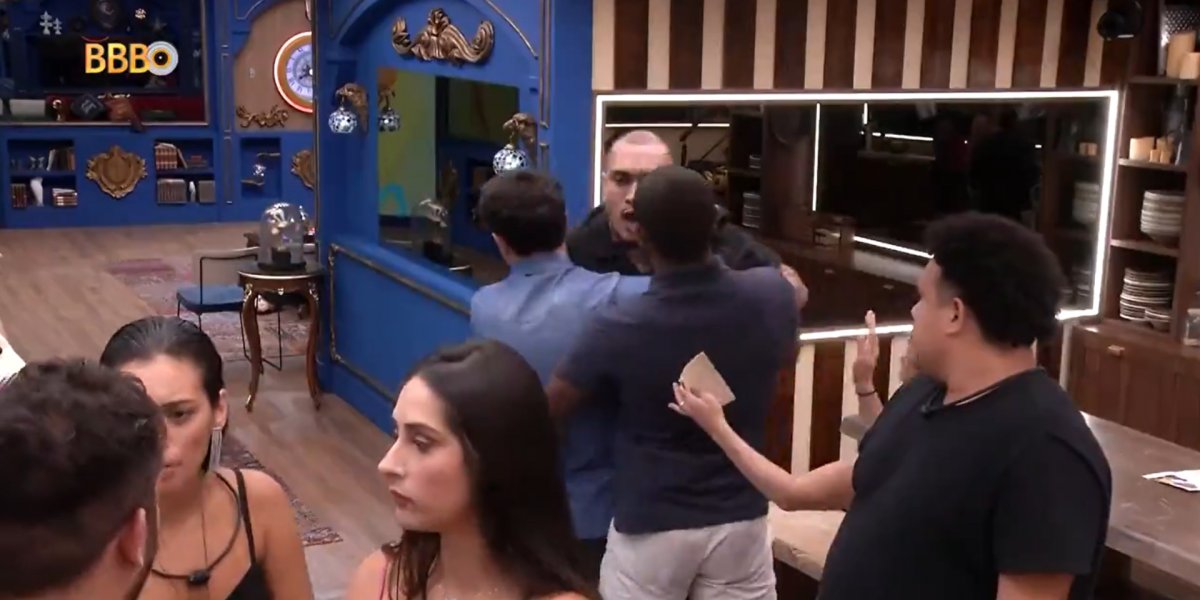 BBB 24: MC Bin Laden e Michel discutem após o sincerão
