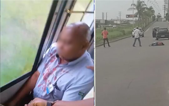 Passageiros pulam de ônibus durante tentativa de assalto em Camaçari 
