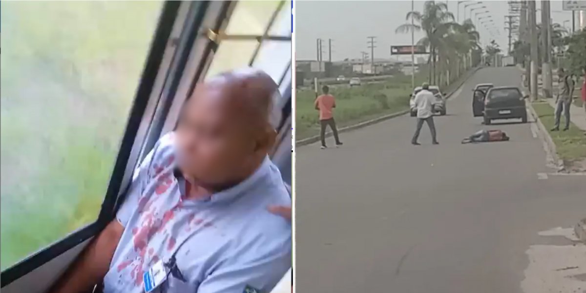 Passageiros pulam de ônibus durante tentativa de assalto em Camaçari