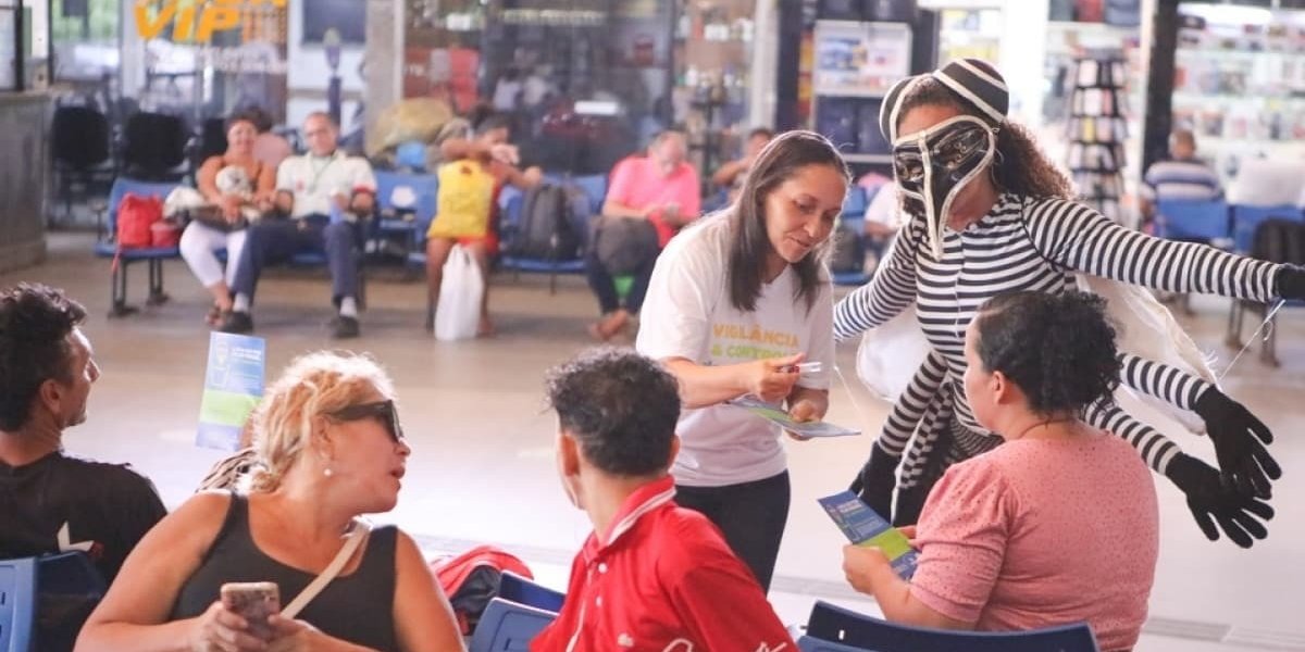 Rodoviária de Salvador recebe ação de conscientização contra Aedes aegypti