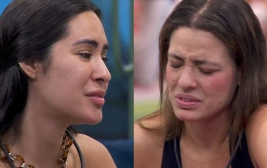 Após choro, Isabelle 'desiste' de liderança e festa e dá poder a Beatriz no BBB