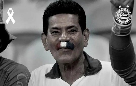 Morre aos 68 anos Valter "Bigode", torcedor-símbolo do Bahia