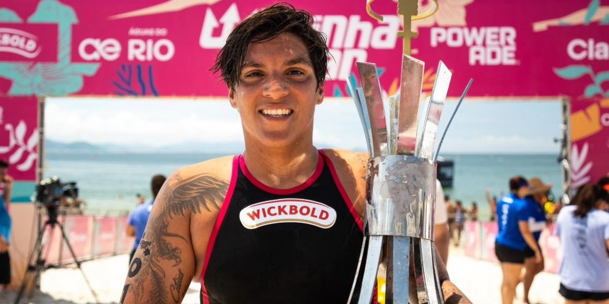 Baiana Ana Marcela Cunha vence o "Rainha do Mar" pela primeira vez