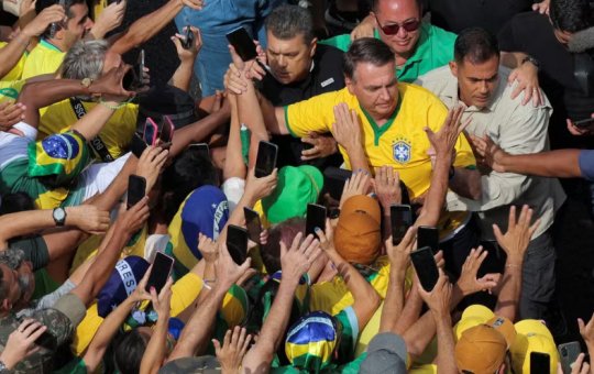 Bolsonaro pede anistia aos presos do 8 de janeiro durante ato na Paulista