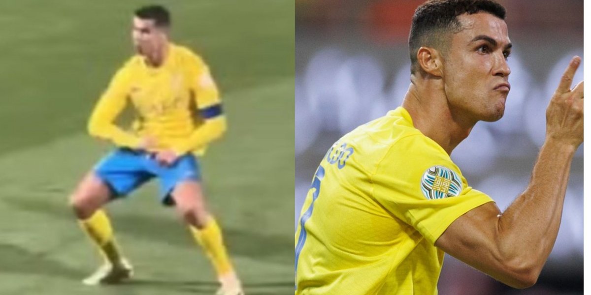 VÍDEO: Cristiano Ronaldo faz gesto obsceno para torcida rival após provocações