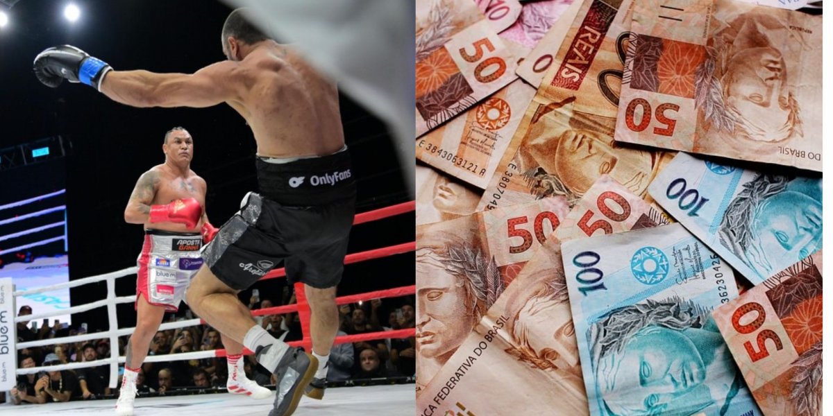 Popó e Bambam contam que ganharam quantia milionária após luta; saiba quanto