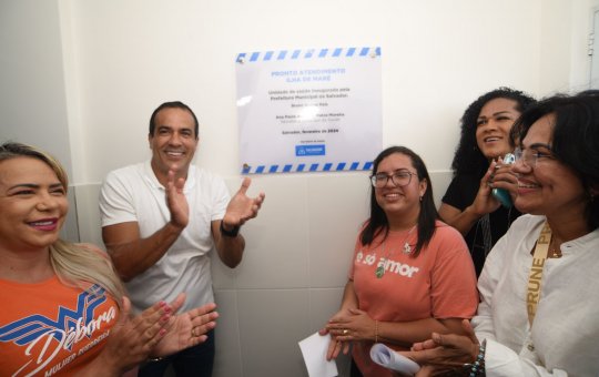 Prefeitura entrega unidade de pronto atendimento em Ilha de Maré