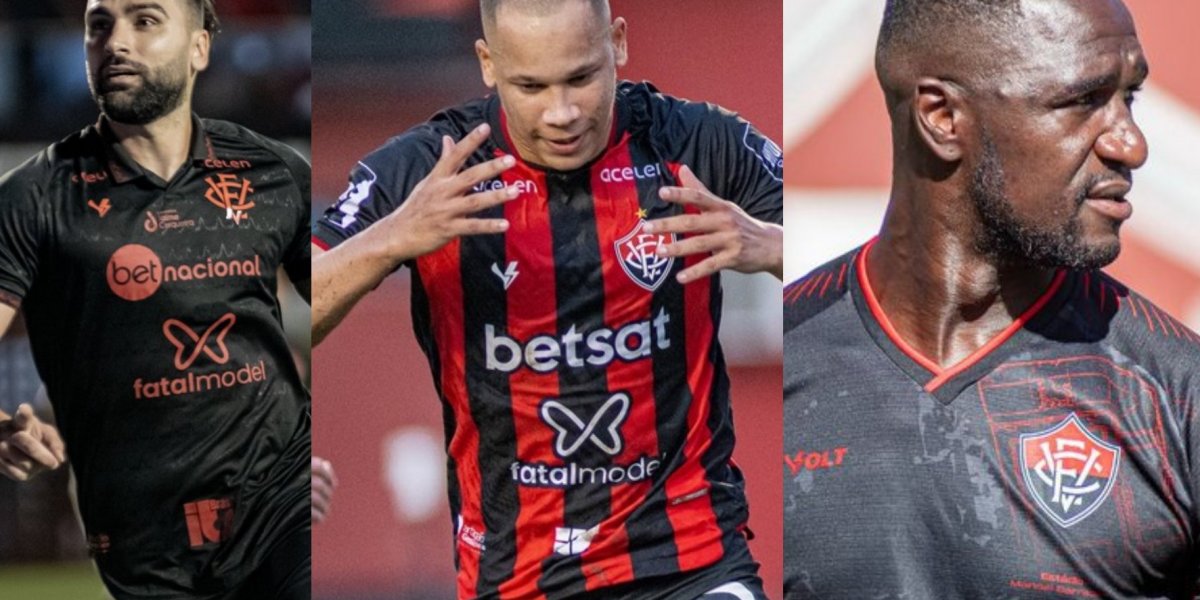 Atletas devem deixar o Vitória em próxima reformulação do elenco